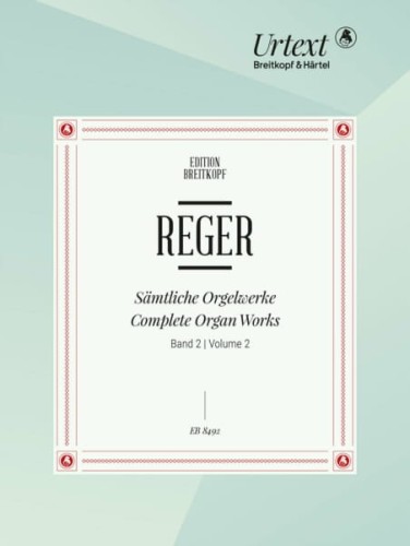 Max Reger: Samtliche Orgelwerke II - Complete Organ Works 2 - kompletne dzieła organowe - nuty na organowe