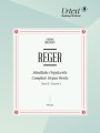 Max Reger: Samtliche Orgelwerke III - Complete Organ Works 3 - kompletne dzieła organowe - nuty na organowe