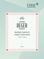 Max Reger: Samtliche Orgelwerke IV - Complete Organ Works 4 - kompletne dzieła organowe - nuty na organowe
