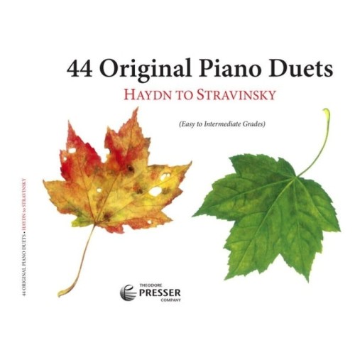 44 Original Piano Duets - Haydn to Stravinsky - nuty na fortepian na cztery ręce