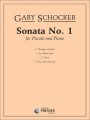 Gary Schocker: Sonata No. 1 for Piccolo and Piano - nuty na flet piccolo z fortepianem