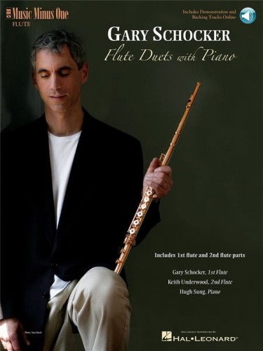 Gary Schocker: Flute Duets with Piano (+ audio online) - nuty na dwa flety poprzeczne z fortepianem