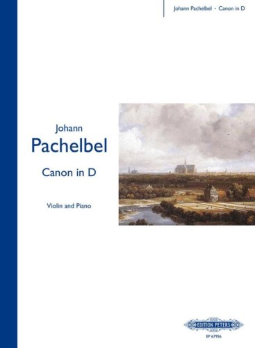 Johann Pachelbel: Canon in D for Violin and Piano - kanon D-dur - nuty na skrzypce z fortepianem