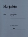 Aleksandr Skriabin: 24 Preludes op. 11 - dwadzieścia cztery preludia - nuty na fortepian