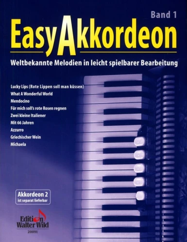Easy Akkordeon Band 1 - Nelly Leuzinger - nuty na akordeon