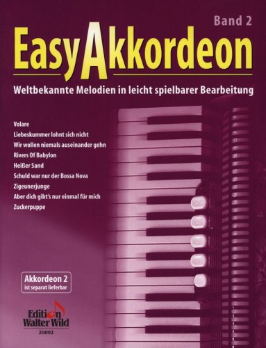 Easy Akkordeon Band 2 - Nelly Leuzinger - nuty na akordeon