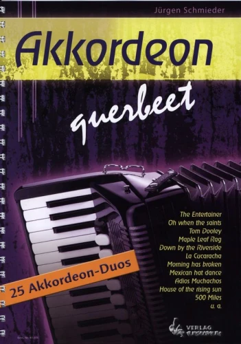 Akkordeon Querbeet - 25 Akkordeon-Duos - nuty na dwa akordeony