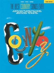 The Best Country Songs Ever - linia melodyczna, nuty na fortepian, akordy gitarowe i słowa piosenek