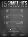 15 Chart Hits for Piano Solo - 15 hitowych piosenek - nuty na fortepian solo