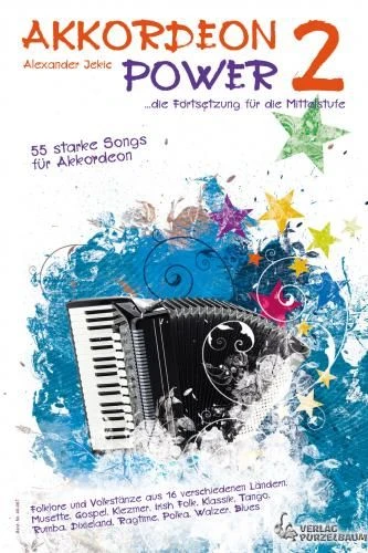 Alexander Jekic: Akkordeon Power 2 - nuty na akordeon