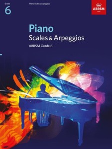 Piano Scales & Arpeggios from 2009 - ABRSM Grade 6 - gamy i pasaże na fortepian