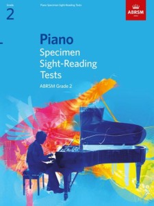 Piano Specimen Sight-Reading Tests - ABRSM Grade 2 - nauka czytania nut a vista - testy - nuty na fortepian