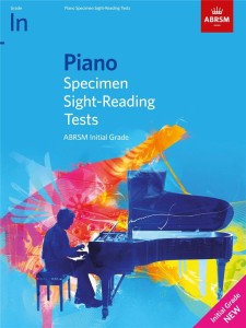 Piano Specimen Sight-Reading Tests - ABRSM Initial Grade - testy z czytania nut a vista - nuty na fortepian