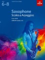 Saxophone Scales & Arpeggios - ABRSM Grades 6-8 from 2018 - gamy i pasaże na saksofon