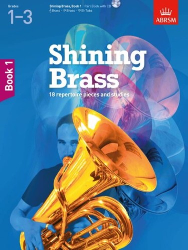 Shining Brass 1 - utwory recitalowe i etiudy (+ płyta CD) - nuty na instrumenty dęte blaszane