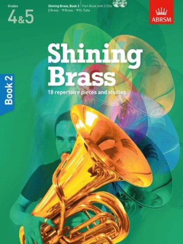 Shining Brass 2 - utwory recitalowe i etiudy (+ 2 płyty CD) - nuty na instrumenty dęte blaszane