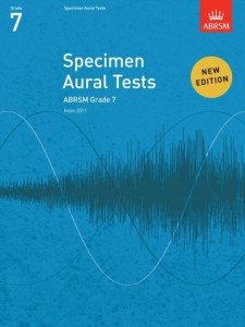 Specimen Aural Tests - ABRSM Grade 7 - materiały egzaminacyjne do kształcenia słuchu - testy