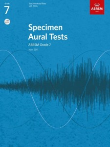 Specimen Aural Tests - ABRSM Grade 7 (+ 2 płyty CD) - materiały egzaminacyjne do kształcenia słuchu - testy (+ 2 płyty CD)
