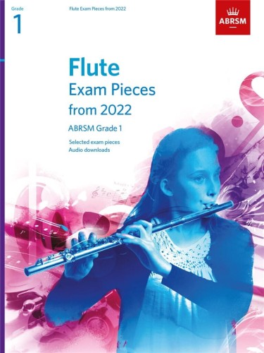 Flute Exam Pieces - ABRSM Grade 1 - 2022 (+ audio online) - nuty na flet poprzeczny z fortepianem