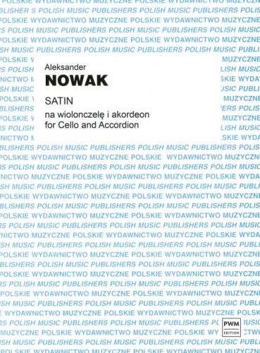 Aleksander Nowak: Satin - nuty na wiolonczelę i akordeon