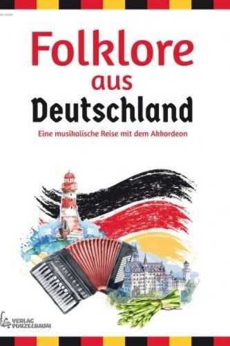 Folklore aus Deutschland - muzyka ludowa Niemiec - nuty na akordeon