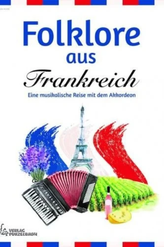 Folklore aus Frankreich - muzyka ludowa Francji - nuty na akordeon