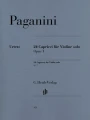 Niccolo Paganini: 24 Capricci fur Violine solo - Renato De Barbieri - 24 kaprysy op. 1 - nuty na skrzypce solo