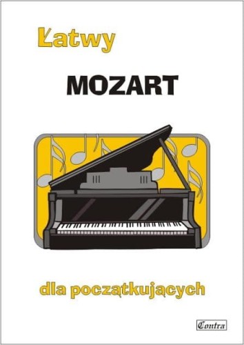 Łatwy Mozart - nuty na fortepian lub keyboard dla początkujących