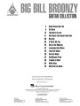 Big Bill Broonzy Guitar Collection - nuty i tabulatury na gitarę elektryczną, akordy gitarowe, słowa piosenek (Guitar Recorded Version)