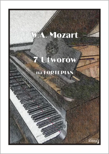 Wolfgang Amadeus Mozart: 7 utworów na fortepian - nuty na fortepian