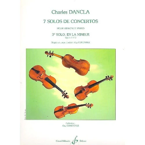 Charles Dancla - Solo koncertowe nr 3 a-moll op. 77 nr 3 na skrzypce i fortepian