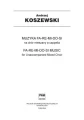 Andrzej Koszewski: Muzyka fa-re-mi-do-si na chór mieszany a cappella (partytura chóralna)