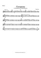 Philip Glass: String Quartet No. 2 'Company' - nuty na kwartet smyczkowy - głosy