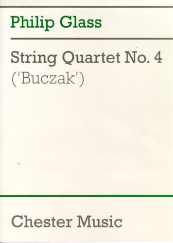 Philip Glass: String Quartet No. 4 'Buczak' - kwartet smyczkowy - partytura