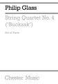 Philip Glass: String Quartet No. 4 'Buczak' - nuty na kwartet smyczkowy - głosy