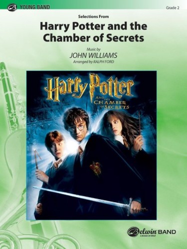 Belwin Young Band: John Williams - Harry Potter and the Chamber of Secrets for Concert Band - Ralph Ford (Score & Parts) - nuty na młodzieżową orkiestrę dętą