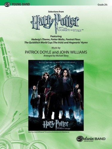 Belwin Young Band: Patrick Doyle - Harry Potter and the Goblet of Fire for Concert Band - Michael Story (Score & Parts) - nuty na młodzieżową orkiestrę dętą
