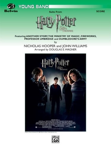 Belwin Young Band: Nicholas Hooper - Harry Potter and the Order of the Phoenix for Concert Band - Douglas E. Wagner (Score & Parts) - nuty na młodzieżową orkiestrę dętą