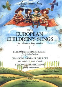 European Children's Songs Volume 1 (Score & Parts) - europejskie piosenki dla dzieci - nuty na dziecięcą orkiestrę smyczkową w 1 pozycji