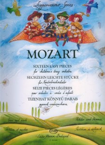 Wolfgang Amadeus Mozart: Sixteen Easy Pieces (Score & Parts) - 16 łatwych utworów - nuty na dziecięcą orkiestrę smyczkową w 1 pozycji