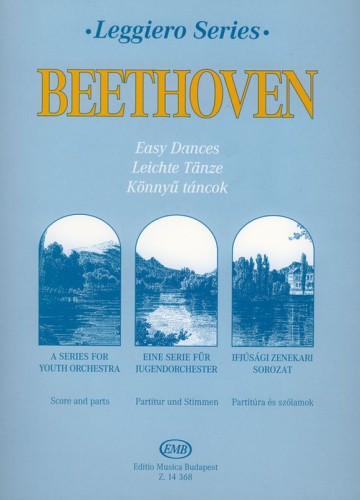 Ludwig van Beethoven: Easy dances (Score & Parts) - Łatwe tańce - nuty na szkolną orkiestrę smyczkową