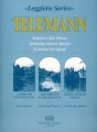 Georg Philipp Telemann: Sixteen Little Pieces (Score & Parts) - 16 krótkich utworów - nuty na szkolną orkiestrę smyczkową