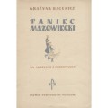 Grażyna Bacewicz: Taniec mazowiecki na skrzypce i fortepian - nuty na skrzypce