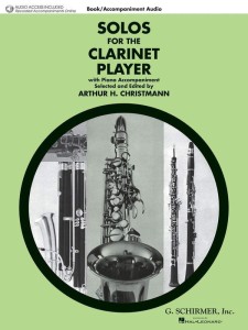 Solos For The Clarinet Player - Arthur H. Christmann - nuty na klarnet z fortepianem (+ audio online)