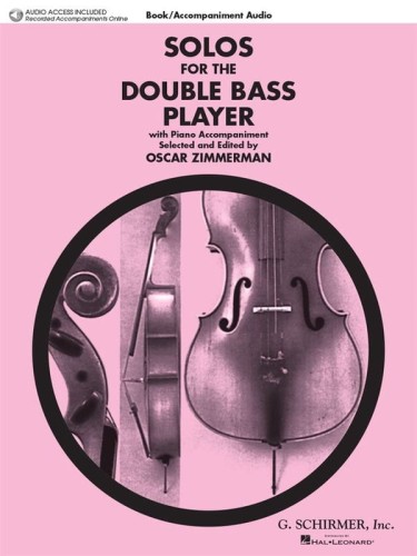 Solos For The Double Bass Player - Oscar Zimmerman - nuty na kontrabas z fortepianem (+ audio online)