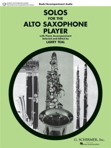 Solos For The Alto Saxophone Player - Larry Teal - nuty na saksofon altowy z fortepianem (+ audio online)