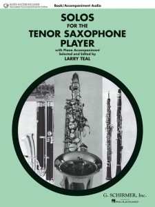 Solos For The Tenor Saxophone Player - Larry Teal - nuty na saksofon tenorowy z fortepianem (+ audio online)
