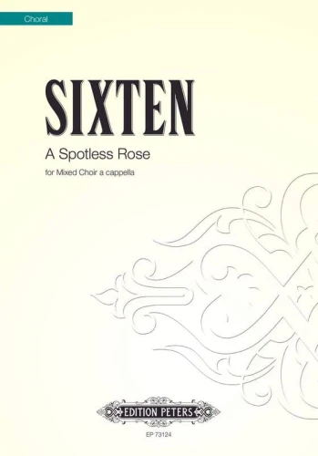Fredrik Sixten: A Spotless Rose - nuty na chór mieszany