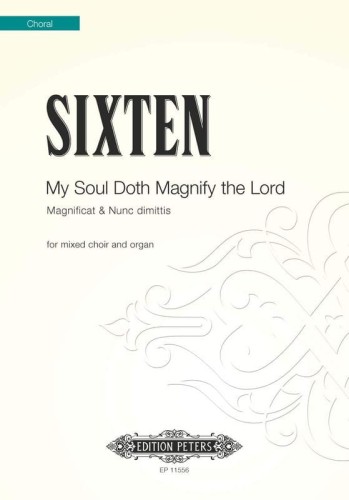Fredrik Sixten: My Soul Doth Magnify the Lord - nuty na chór mieszany i organy