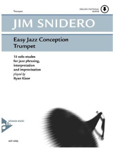 Easy Jazz Conception Trumpet - Jim Snidero (+ audio online) - 15 jazzowych etiud - nuty na trąbkę